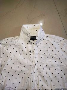White Dotted Shirt