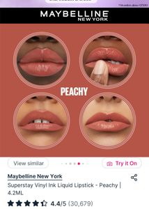 Maybelline Vinyl Ink Lipsticks
