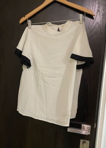 White Top With Flare Sleeves