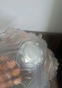 Cutwork Glass Bowl
