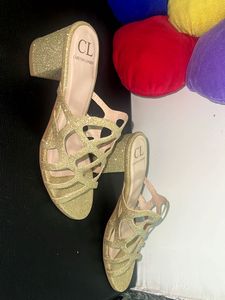 Carlton London Gold Heels