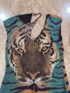 Tiger Print Dress