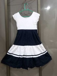 Cute Striped Fit &amp; Flare Dress