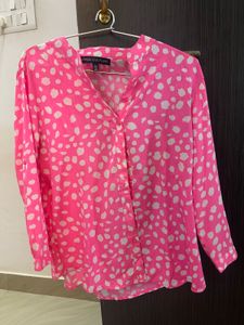 Pink Spot Top