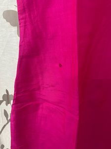 Hot Pink/ fuchsia Pure Silk Dress