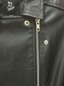 Faux Leather Biker Jacket ⛓️