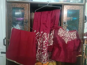 Red Lehanga