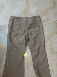 The Limited Beige Bootcut Trousers