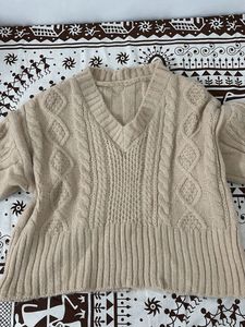 Cable Knit Sweater Vest