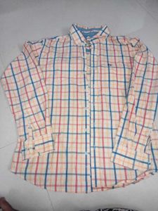 Checked Casual Shirt(Large)