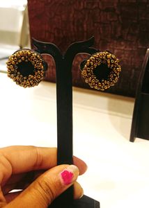Fabric Earrings 😍🖤
