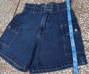 New Denim Cargo Shorts
