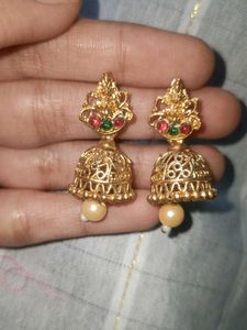 Jhumka Earrings - Traditional Style