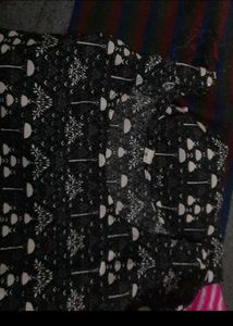 Black Colour Beautiful Kurti