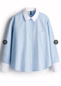 H&M Striped Button-Down Shirt