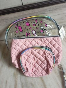 Cosmetics Pouch Set