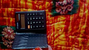 Mini Calculator With Pouch