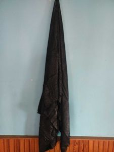 Elegant Black Kurta with a free scarf