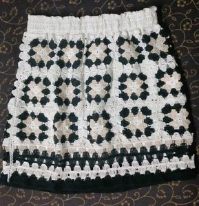 Crochet Mini Skirt
