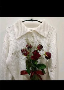 Knited Cropped Sweater