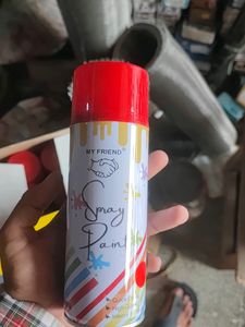 New Spray Paint Red Colour