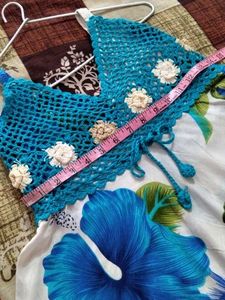 Floral Crochet Sundress