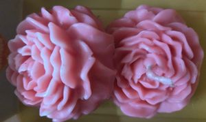 Floral Candles (Set of 2) Peony Candle