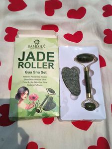 Jade Roller &amp; Gua Sha Set🎀