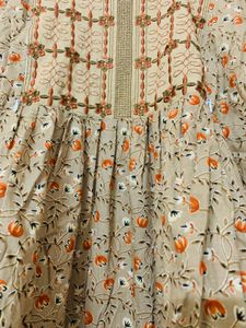 MATERNITY nighty with zib on both sides