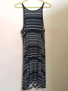 SALE - Striped Slip On Tank Dress