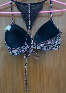 Multi Floral Bra