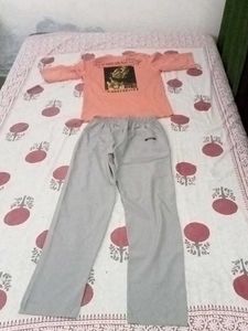 combo t shirt and lower