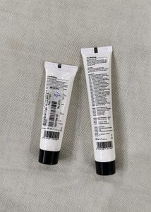 Minimalist 10ml sunscreen and 20ml shampoo combo
