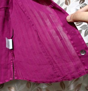 Annabelle Sheer Striped Shirt