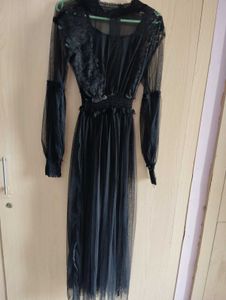 NET PARTY DRESS