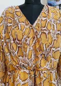 Pluss Plus Size Yellow Top
