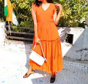 ITI RUST MAXI DRESS