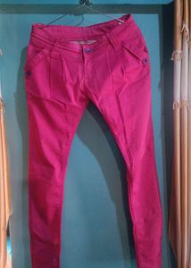 Pink Jeans For Women