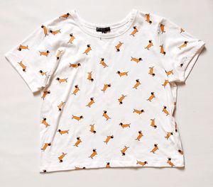 Doggy Printed Top