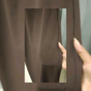 Elegant Brown Maxi Dress