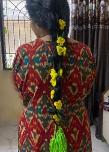 Handmade Crochet Flower Hair Accessory