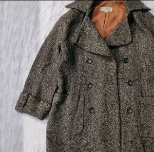 Checked Overcoat