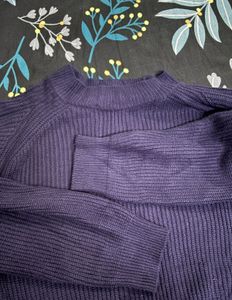 Sweater &amp; Bow-Tie Waist Pants Set