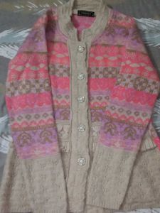 Cozy Multicolor Button-Down Cardigan
