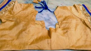 Golden Blouse Simple
