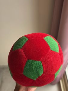 Red &amp; Green Plush Ball