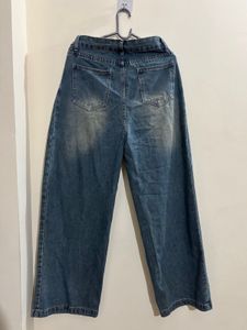 Baggy Blue Denim Jeans