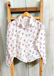 Cotton Printed Shirt Size-36