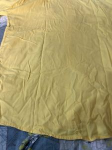 Yellow Men Shirt