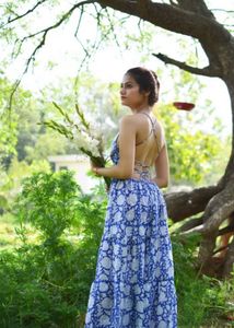 Floral Backless Sundress
